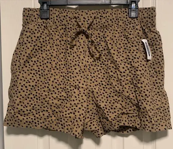 Old Navy NWT  Cheetah Print Shorts