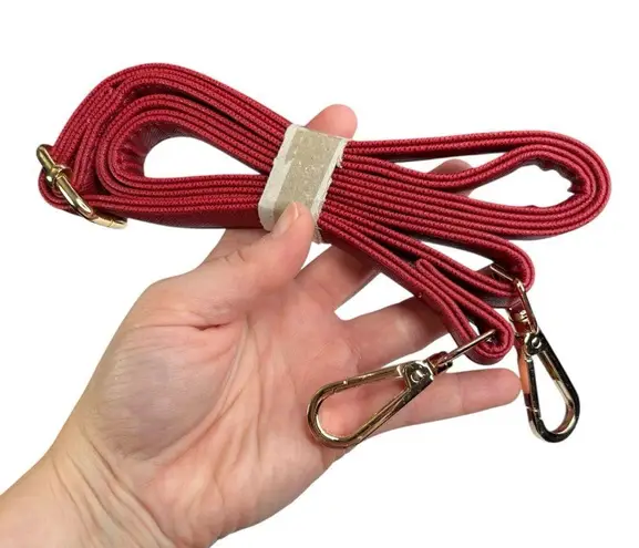 NWOT Elim & Paul Red Faux Leather 4 Piece Purse Bag Set