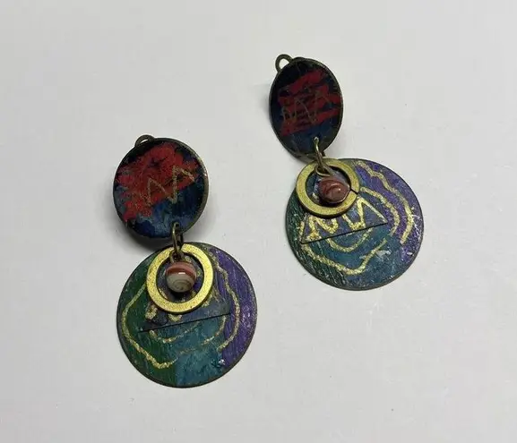 Women’s Handmade Multi Color Made In India Metal Clip On Clip