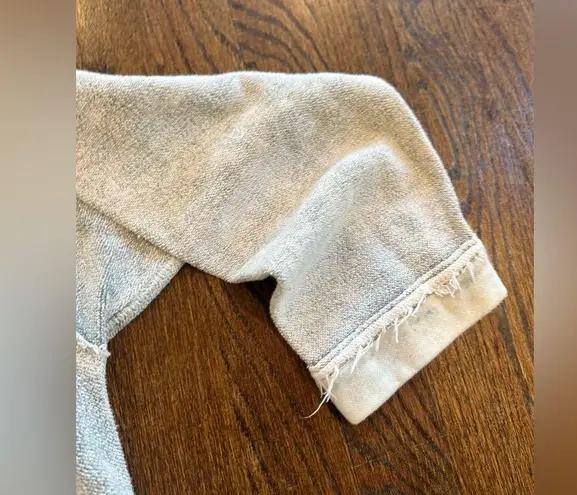 Free People FP Movement Terry Cloth Oversize Pullover Size Small Gray - Image 5