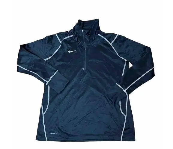 Nike ‎ Performance Thermal Quarter Zip Fleece Pullover Jacket Therma-Fit Size XL