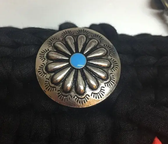 Handmade Boho red mini handbag native american