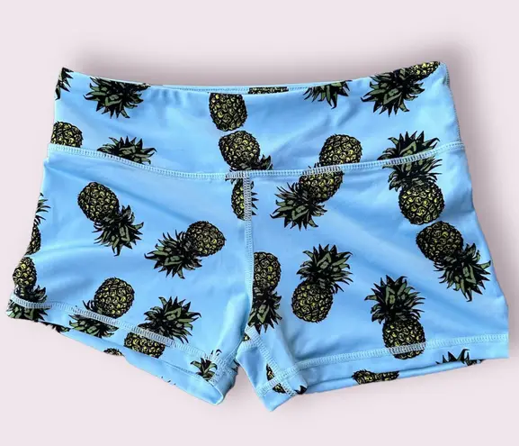 IAB MFG Pineapple shorts size small Blue