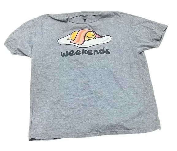 Sanrio Gudetama "Weekends" Graphic T