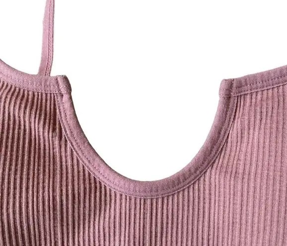 Rae Dunn Love Life women's XL dusty rose padded sports bra adjustable straps