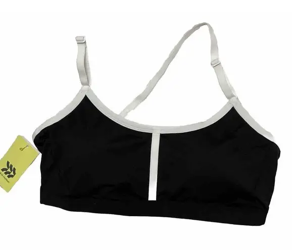 All In Motion  Women's Seamless Large Sports Bra Black And White.  LATH063