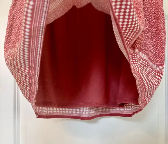 Old Navy - Adorable Burnt Red And White Linen Skirt - Perfect Condition 🤍