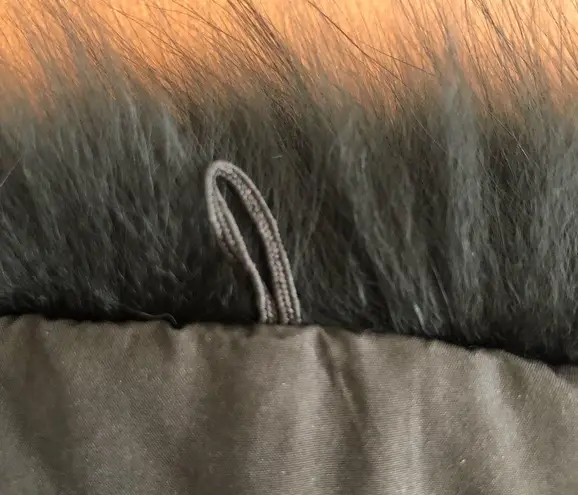 💥Black Fox Fur Collar Size undefined