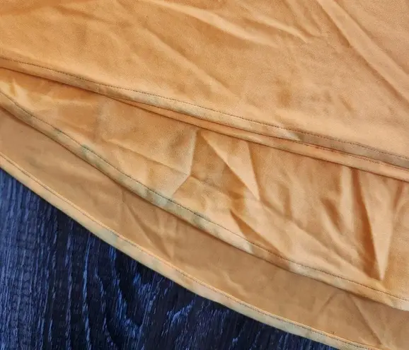 Retrofête Retrofete Orange Maxi Dress Pearl Halter Size Small Sample