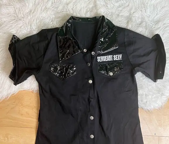 Leg Avenue Sexy sergeant costume dress halloween size M/L