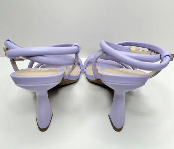 BP  Sandals Womens Size 5.5 Lilac Wraparound Square Open Toe Heels