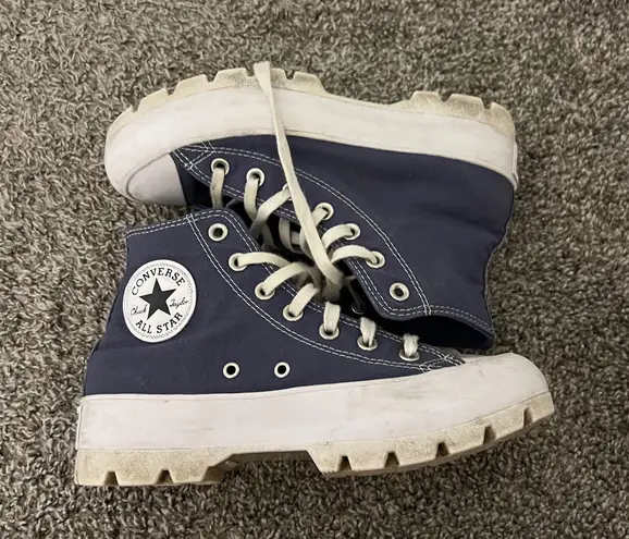 Converse Blue Platform  High-Top - Image 2