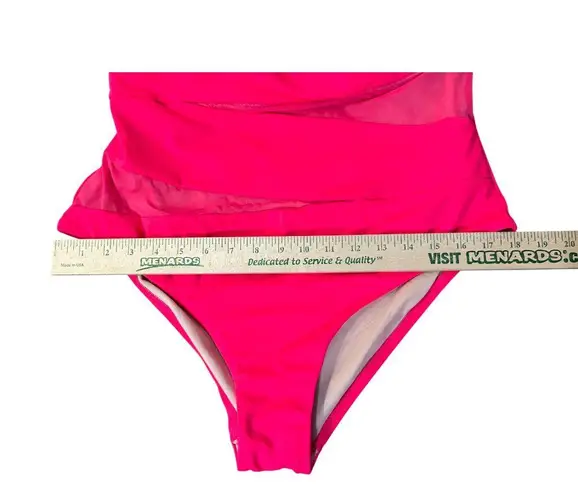 Swimsuits for All One Piece Womens 18 NEW No Tags Bright Pink 66