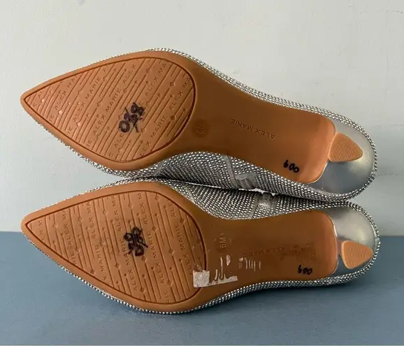 Alex Marie Gamina Rhinestone Embellished Kitten Heel Booties