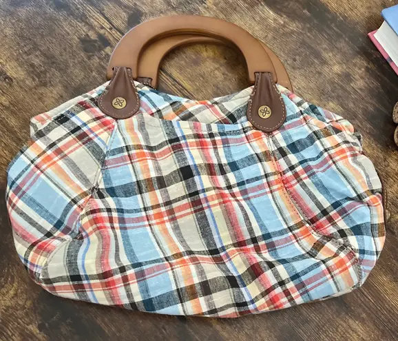 Relic | Madras plaid handbag/purse