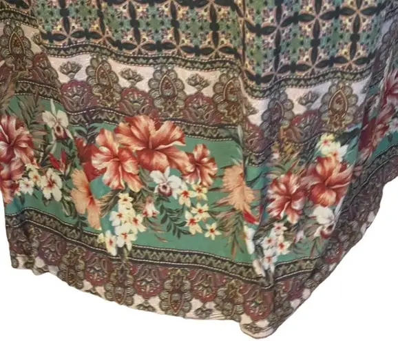 Farm Rio Anthropologie Farm Maxi Cut Out Lila Dress Kimono
Sleeves size XS