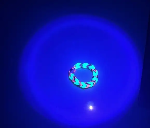 Rainbow Loom 💜 Handcrafted Bracelet 💜