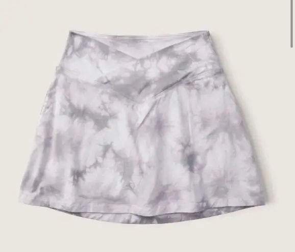 PINK - Victoria's Secret Victoria’s Secret Pink Active Grey Tye Dye V Crossover Skort Size XXL