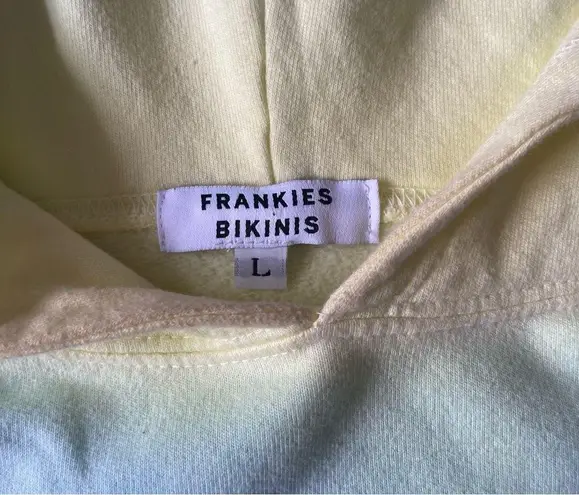 frankie's bikinis Frankie’s bikinis Burl hoodie Tiedye cropped hoodie