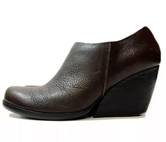 Kork-Ease Womens Size 7 Brown Holmes Wedge Bootie Shoe