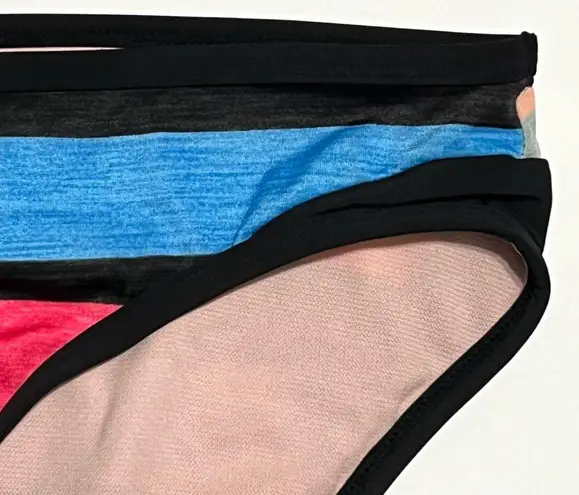 JoyLab Hipster Bikini Bottom Blue Stripe NWOT S