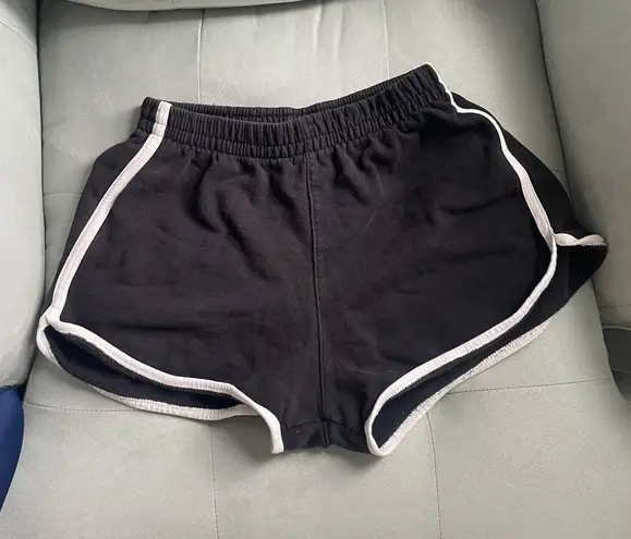 Brandy Melville Black  sweat shorts