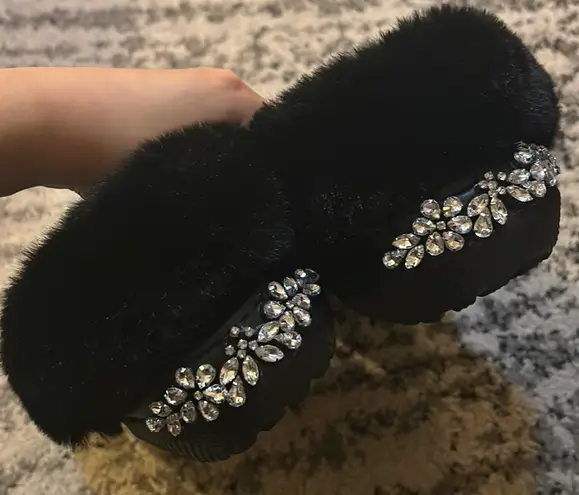 Crocs X Simone Rocha Classic Faux Fur Lined Clog