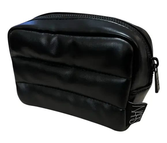 NARS Black Puffer Pouch – Brand New | Nylon Makeup Bag | Travel Cosmetic Case