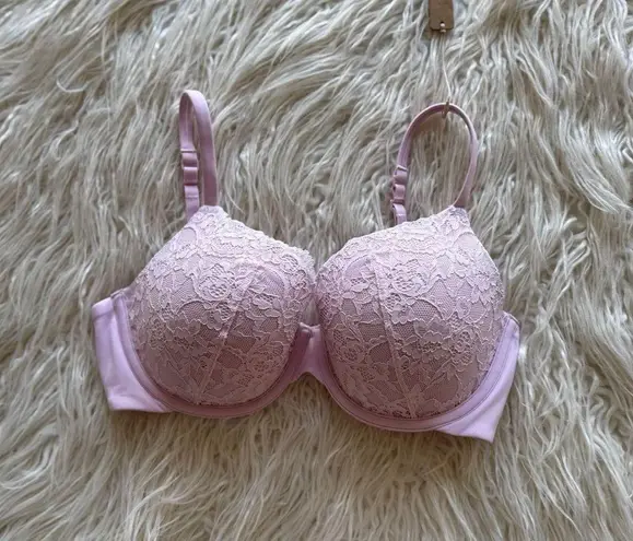 SKIMS Fits Everybody Lace T-shirt Bra Cherry Blossom 36C