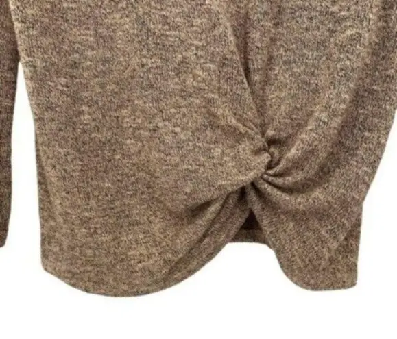 Wonderland by Orange Women’s Oatmeal Cowl Neck Sweater