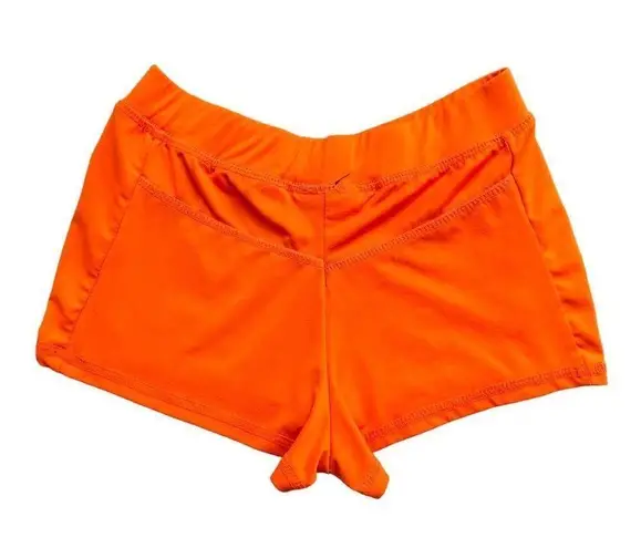 Hooters 🔃 Logo Orange Waitress Uniform Shorts