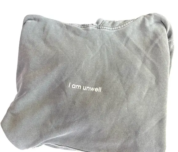 Barstool Gray 'I Am Unwell' Sweatshirt thumbnail 1