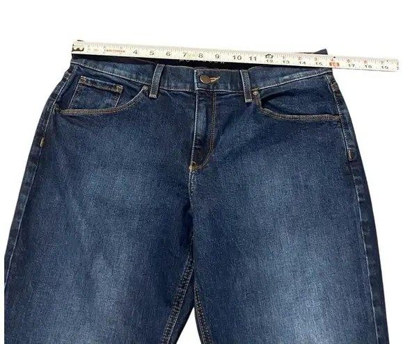 Mott & Bow Jeans Womens 29X30 (29x31) Blue Boyfriend Mid Rise Stretch Zip Size 29