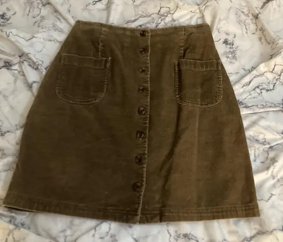 Rafaella vintage corduroy skirt