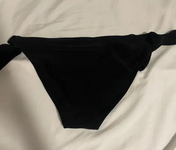 Target Black Bikini Tie Bottoms