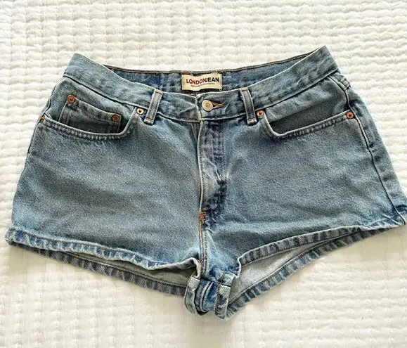 London Jean vintage denim shorts size 12