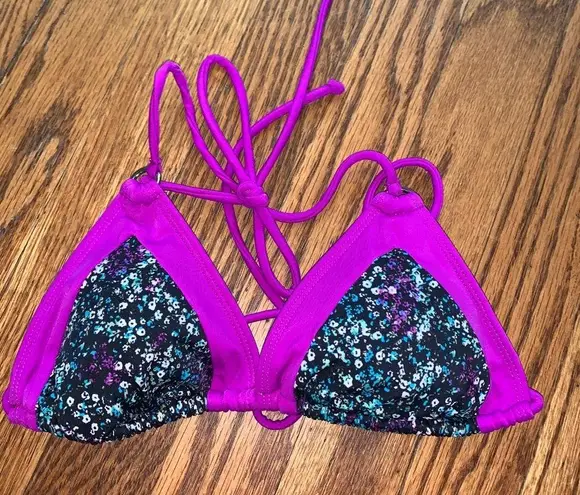 Kirra Flower String Bikini Top