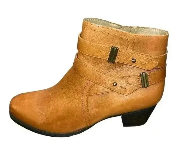 Naturalizer KARMIC Women’s Boots, SZ 9.5 W US Tan Leather pre-loved beautiful!