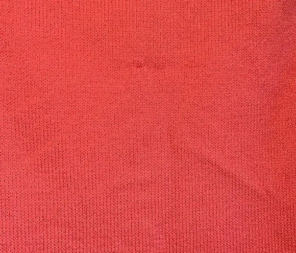 St. John Shirt Womens Petite Pink Coral Sweater Tank Top Wide Scoop Neck