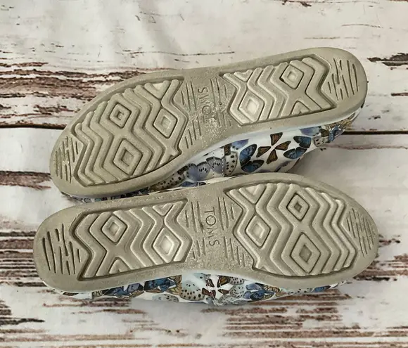 Toms BUTTERFLY COMFORT SLIP ON SHOES