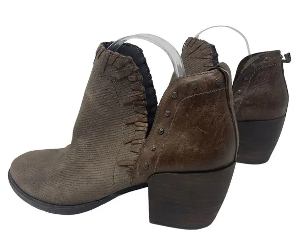 OTBT Sz 10M Women's Cinder Santa Fe Western Heeled Booties