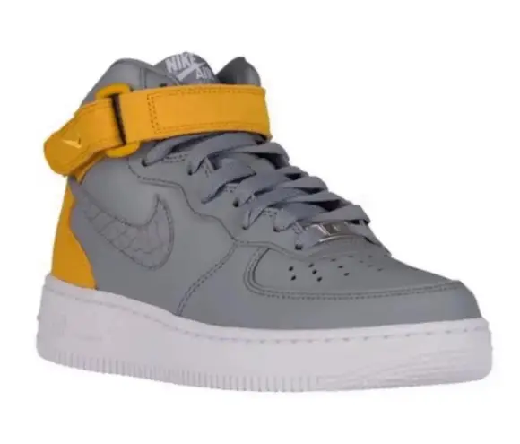 Nike Women's Air Force 1 '07 Mid Basketball Sneakers Stealth Size: 5