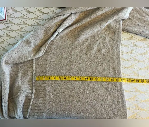 Brochu Walker Oatmeal Sweater Wrap Knit Vest Size S