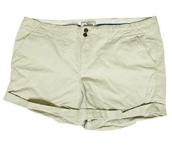 Old Navy  Khakis Women’s Beige Shorts Size 18 Tall