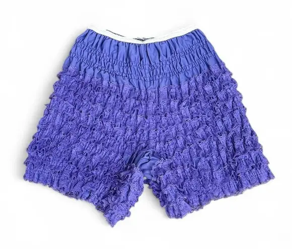 Vintage Ruffle Bloomers Purple Size M - Image 1
