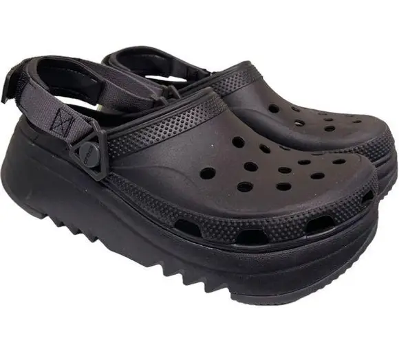 Crocs  Hiker Xcape Clogs Black Platform Size M7 W9 SILD OUT In Stores