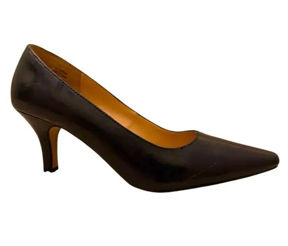 Karen Scott Karen Scott Clancy Pointed Toe Classic Pumps Heels Navy Blue Size 9M