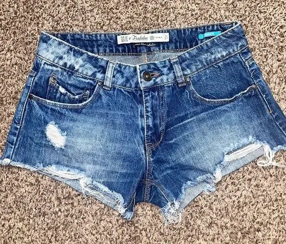 ZARA  trafaluc premium wash collection denim shorts