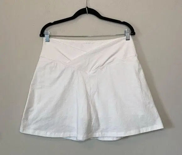 PINK - Victoria's Secret Victorias Secret PINK White Athletic Sport Tennis Skort Skirt with Shorts Sz XL