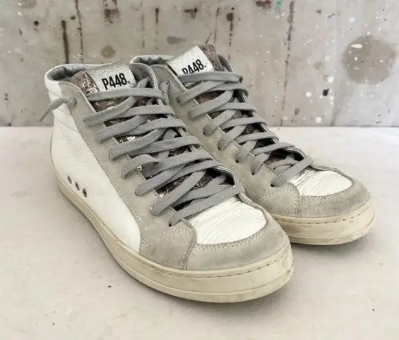 P448 Skate Sneakers in Patent Leather / Metallic